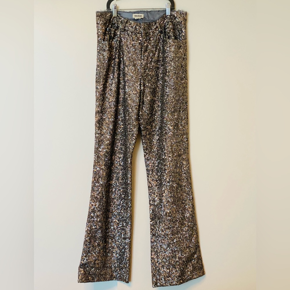 Zadig&Voltaire sequins pants size 40